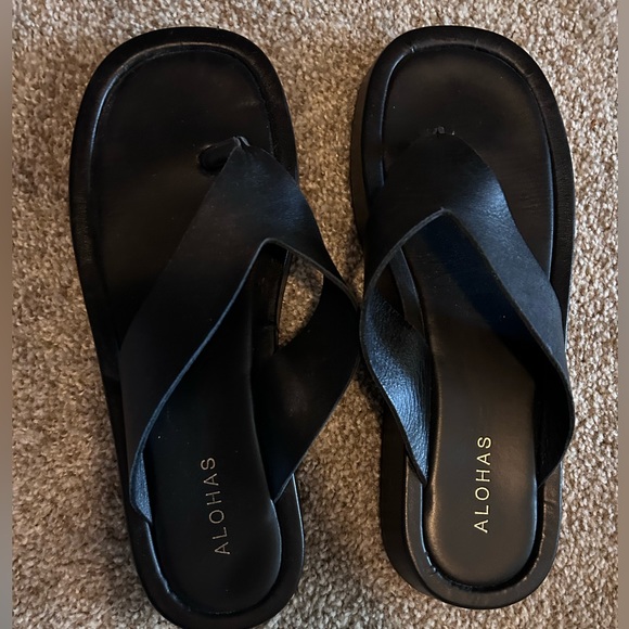 ALOHAS overcast sandals size 40 - Picture 2 of 4